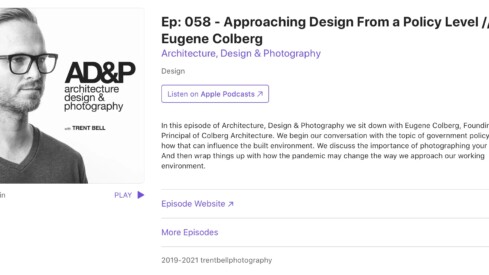 Trent Bell and Eugene Colberg Discuss the Relevance of Photography for Architects
