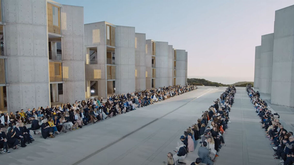 Iconic Architecture Meets High Fashion:  Louis Kahn’s Salk Institute Hosts Louis Vuitton Fashion Show