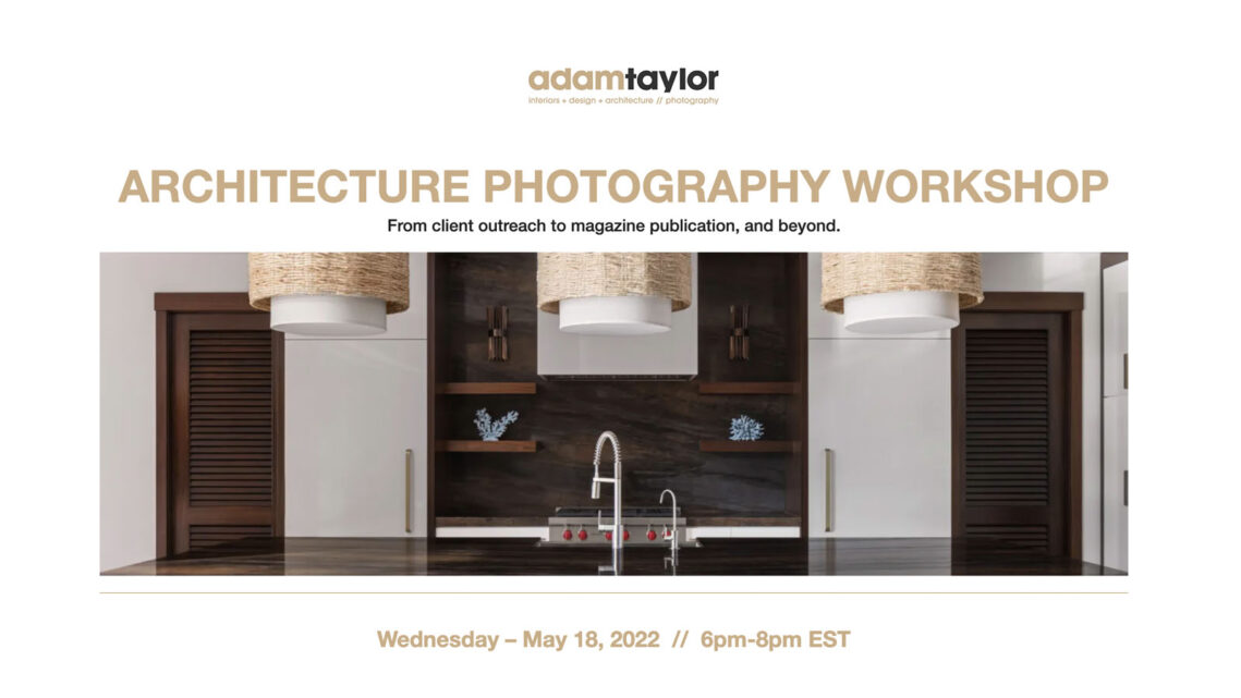 Check Out Adam Taylor’s Upcoming Photography Workshop